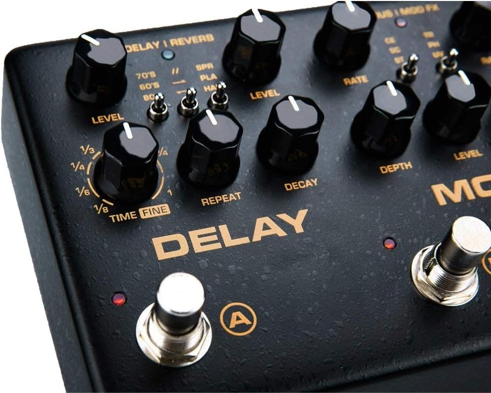 NUX Cerberus Multi-function Guitar Effect Pedal Analog Overdrive, Distortion...