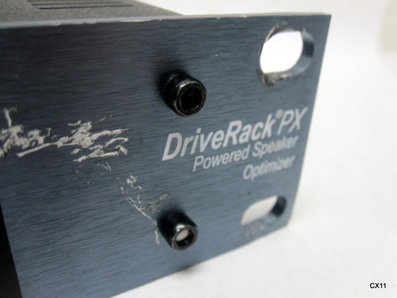 BENT, SCRATCH DBX Driverack PX DBXPXV Powered Speaker Optimizer Audio Processor