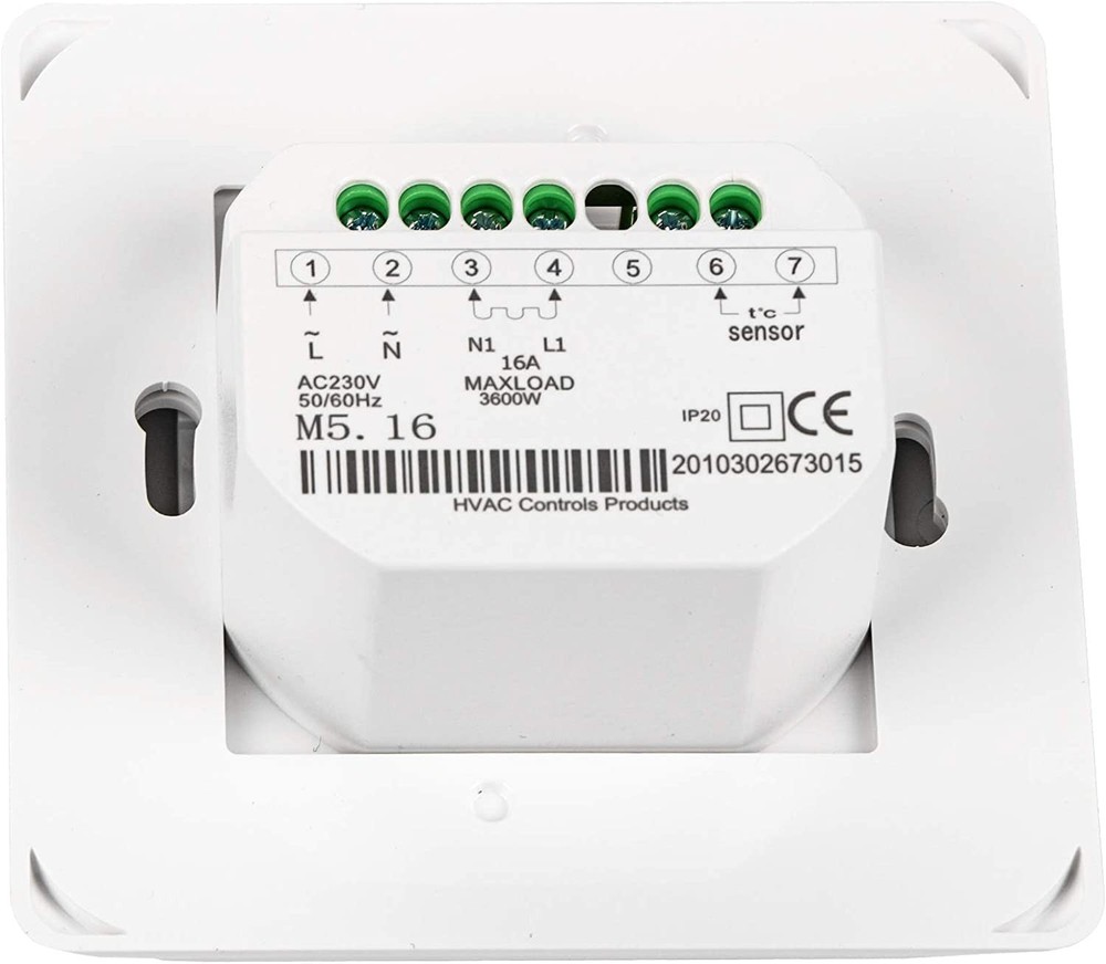 Non-Programmable Thermostat Manual Heating for default, Defult