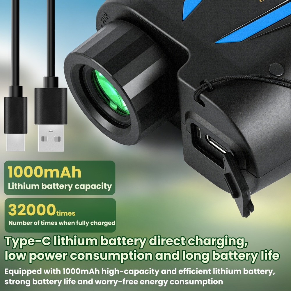 Laser Golf Rangefinder 6X Magnification 1200yd Range Slope Function for Golfing