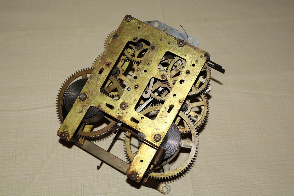 Ingraham Mantle Clock Movement