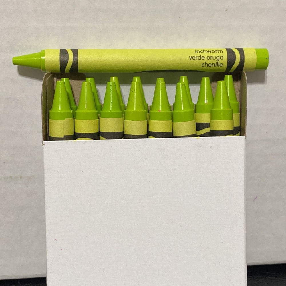 (16) Crayola Crayons (inchworm) BULK