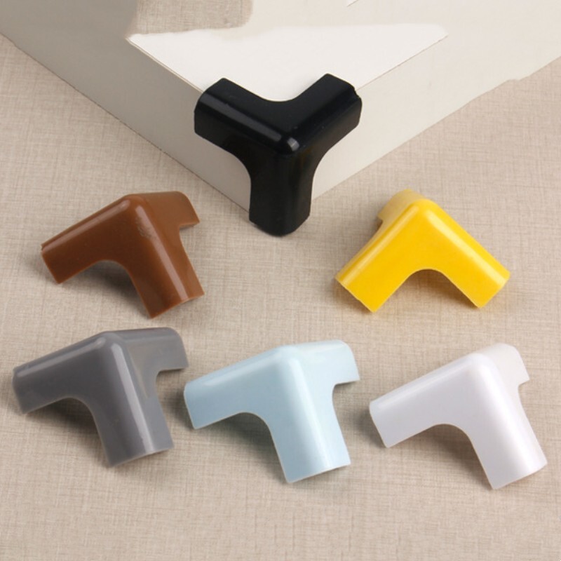 8Pcs Corner Guards Table Corner Protectors Soft Silicone 41x41x41mm