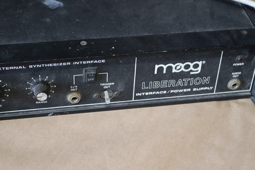 Vintage Moog Liberation Keytar Synthesizer Interface & Power Supply Model 338A