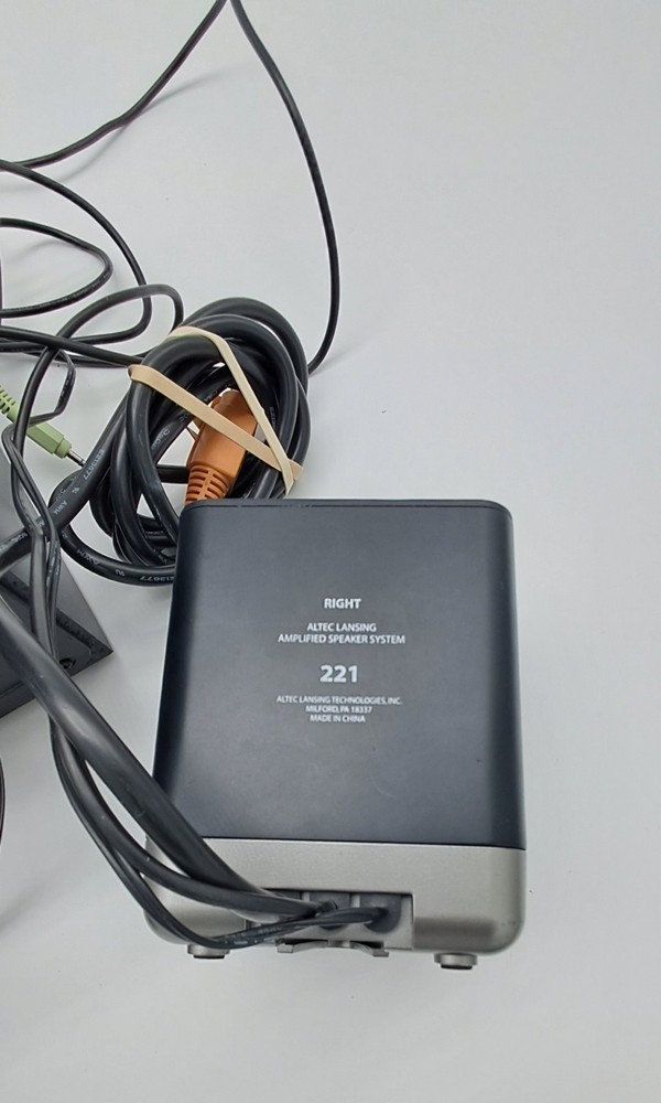 Altec Lansing 221 3-Piece Set Wired Computer Desktop Speaker System