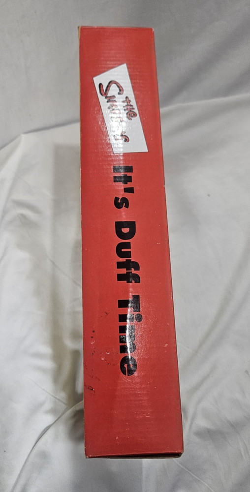 THE Simpsons It’s Duff Time Clock NIB
