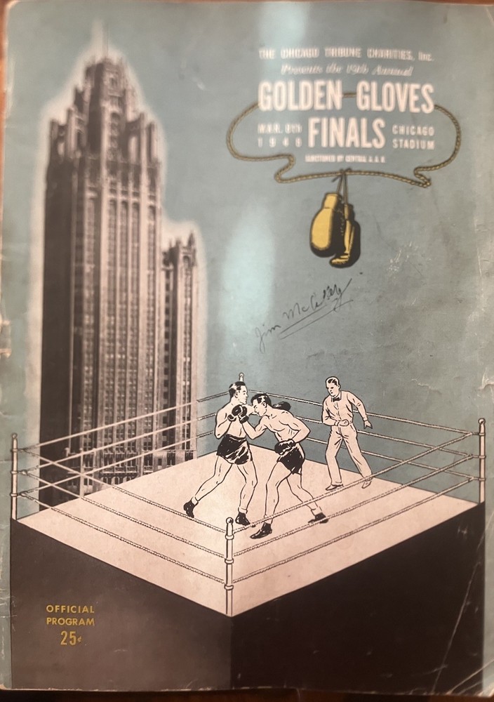 19th ANNUAL GOLDEN GLOVES FINALS PROGRAM March 8, 1946