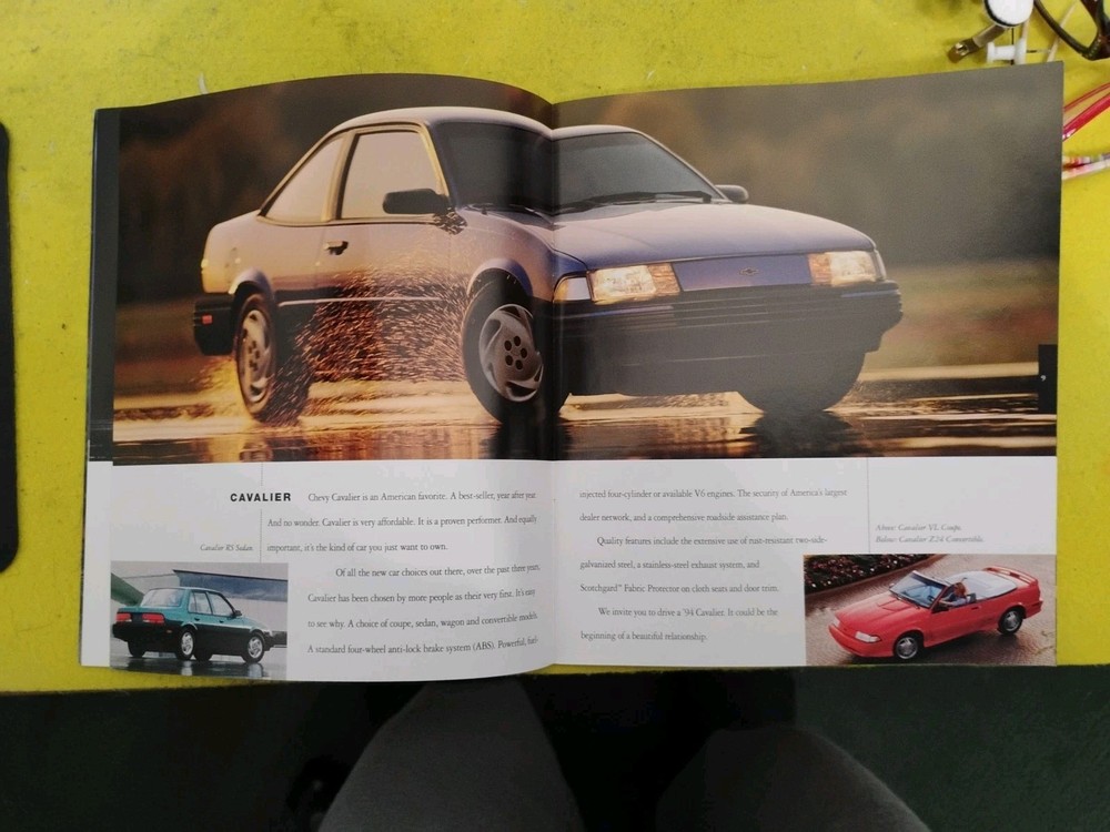 1994 CHEVROLET SALES BROCHURE
