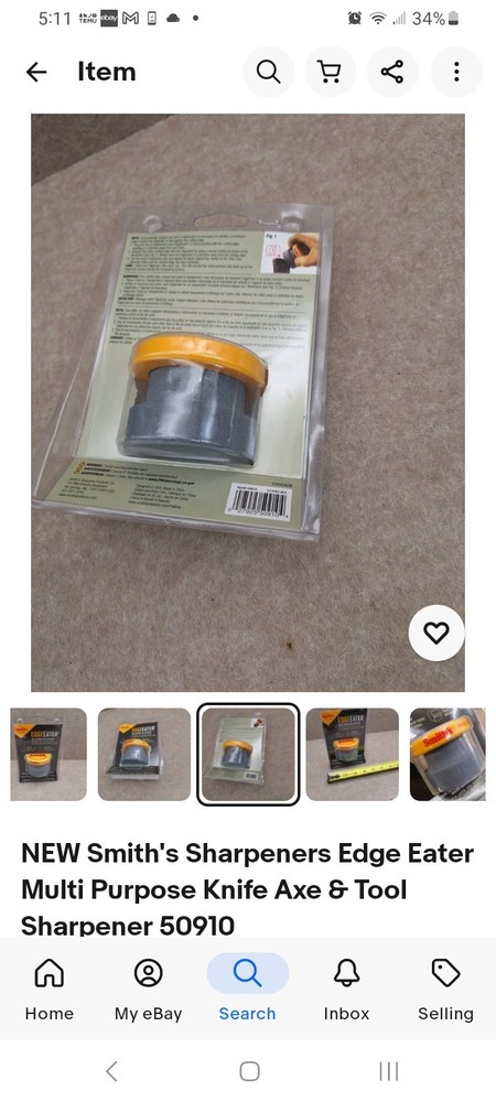 Smith's Sharpeners Edge Eater Multi Purpose Knife & Tool Sharpener. C2