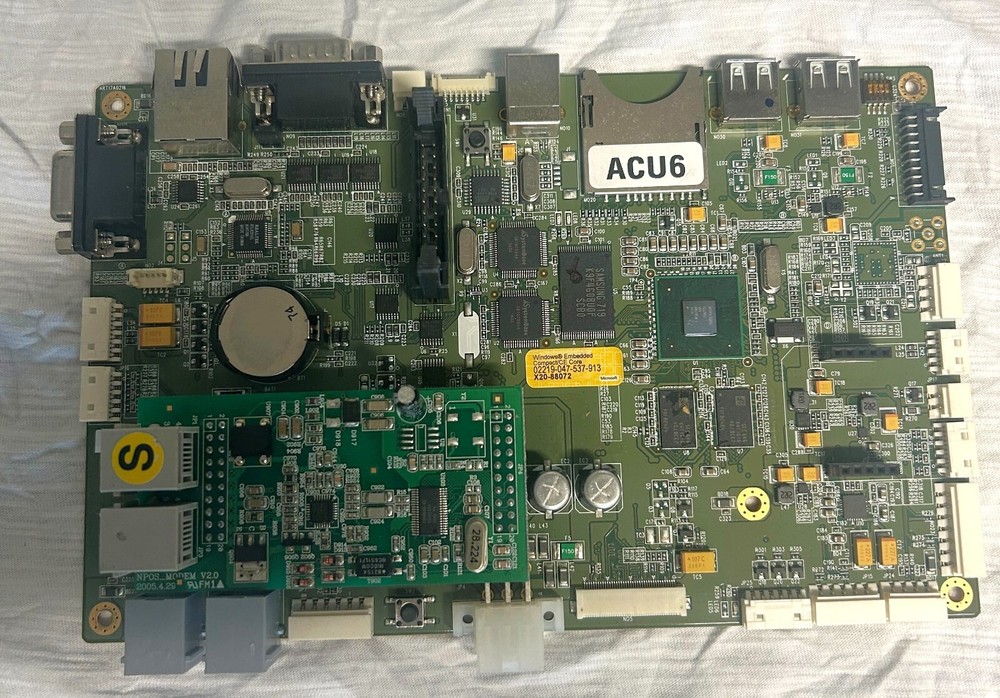 Genmega ATM ACU6 Mainboard will work on many different models - 3000 2500 Onyx