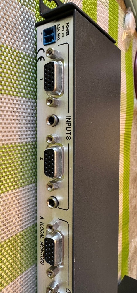 Extron SW2 VGA DA2 A/AF Switcher Auto Switch