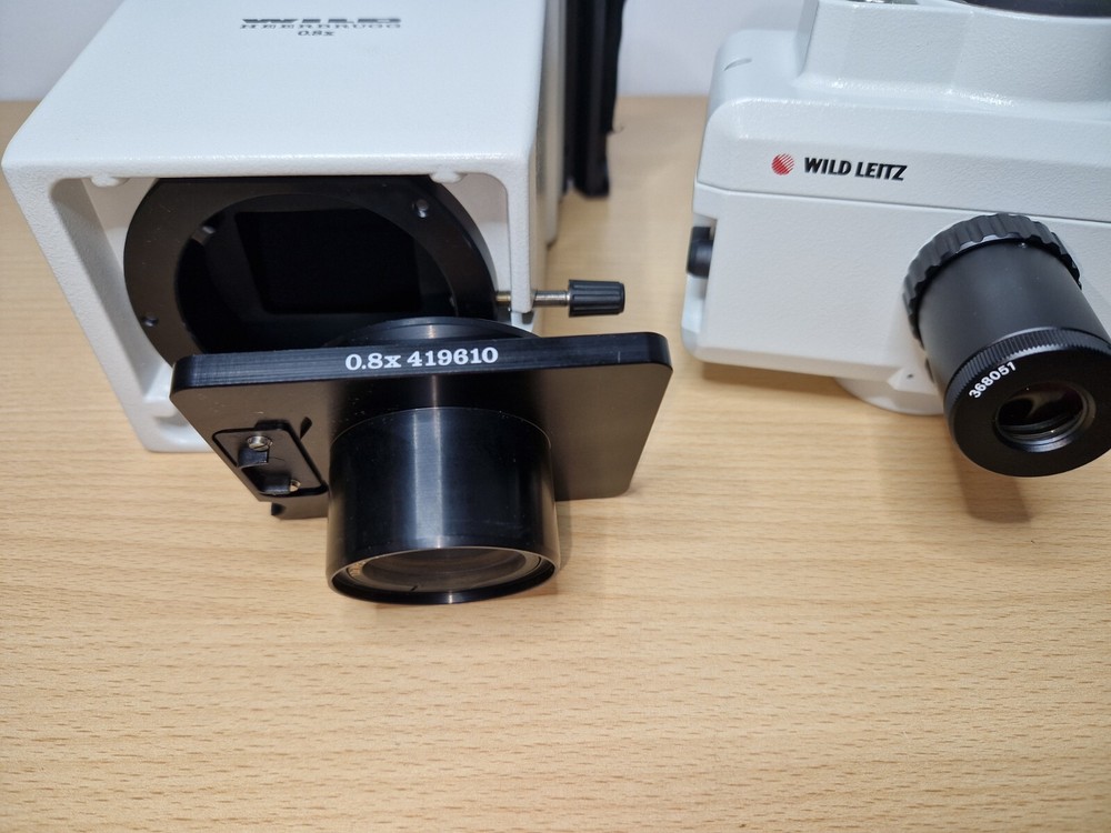 Wild Heerbrugg 0.8x / MPS 52 microscope camera attachment