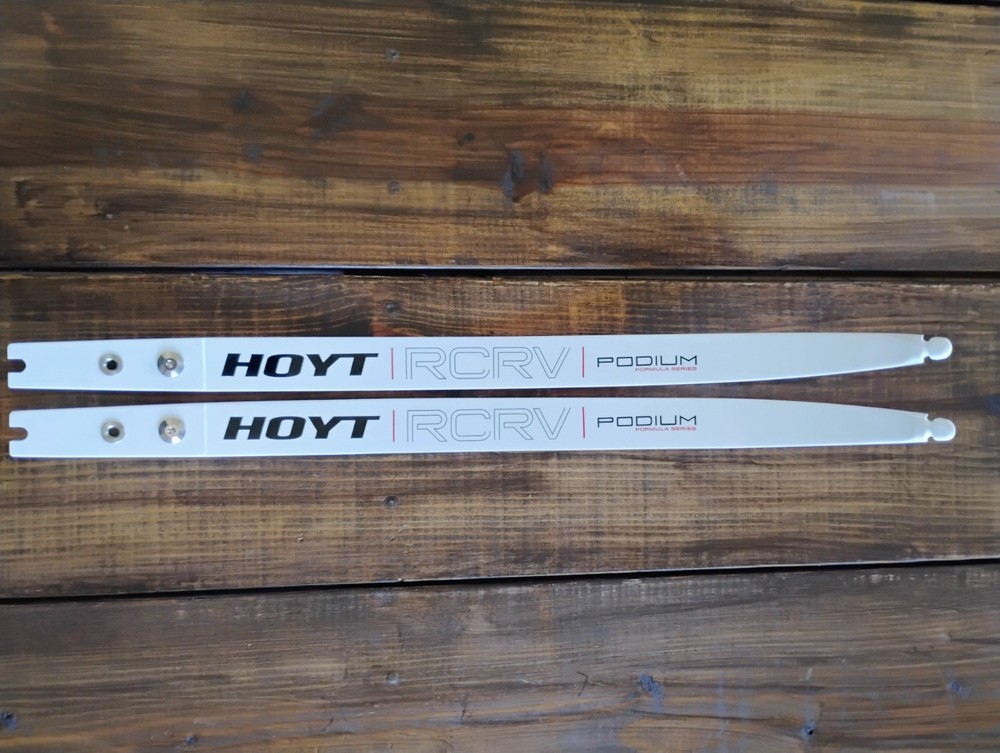 hoyt rcrv podium limbs, medium, 30lbs white