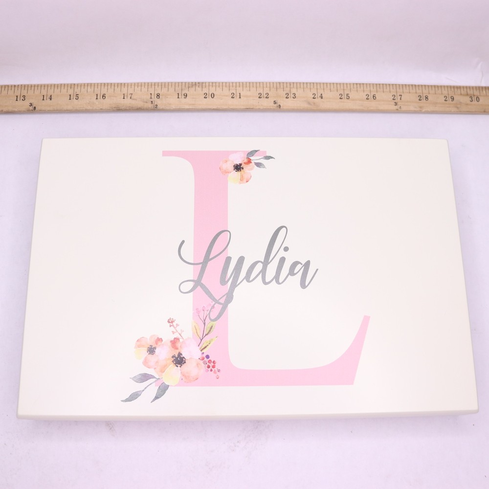 Parker & PIP Elegant Name Personalized "Lydia" Stool 17H367C
