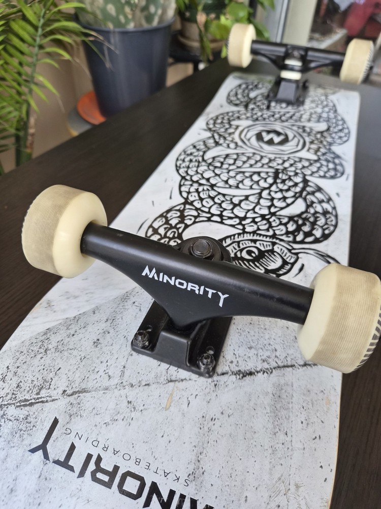 Minority Skateboard Complete 31" Snake Graphic Deck Trucks Wheels