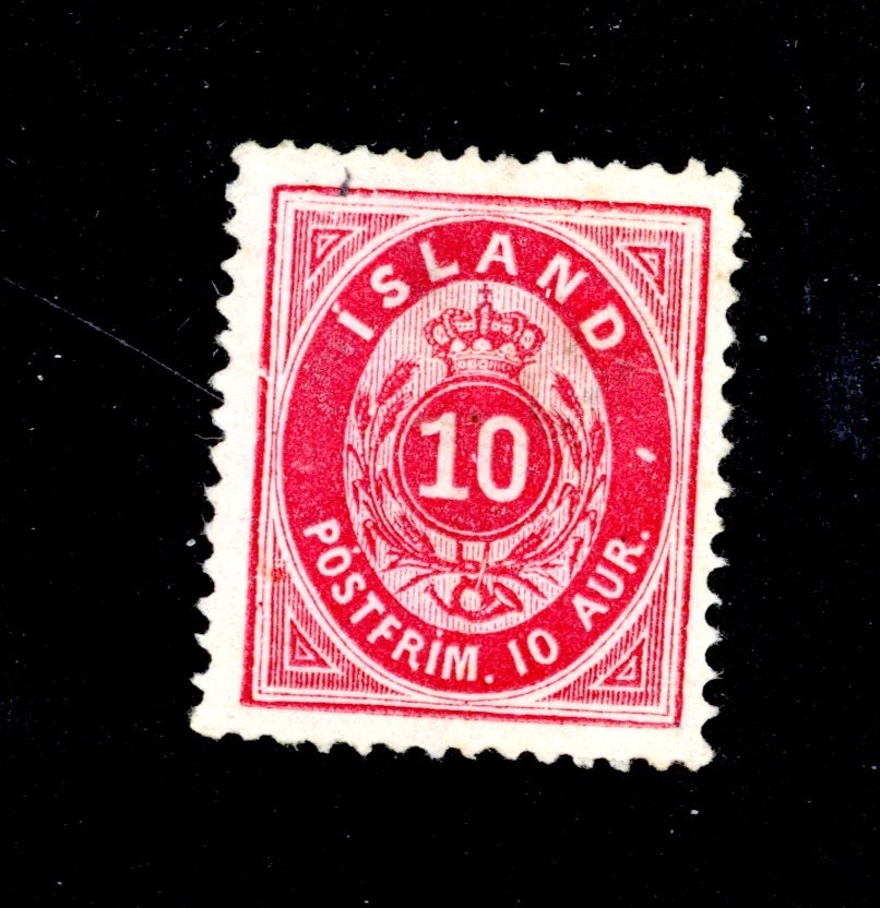 ICELAND--Individual  Stamp Scott #11