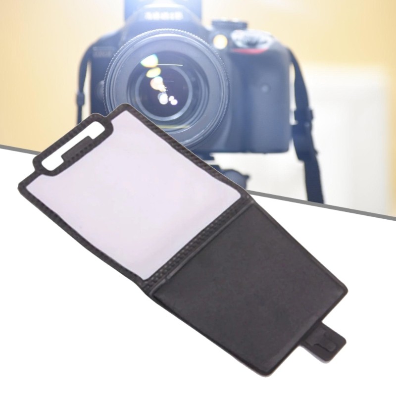 DSLR Camera Bounce Light Diffuser for Softer Lighting in Photography