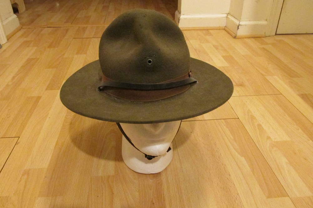 WW2 US drill instructor campaign hat