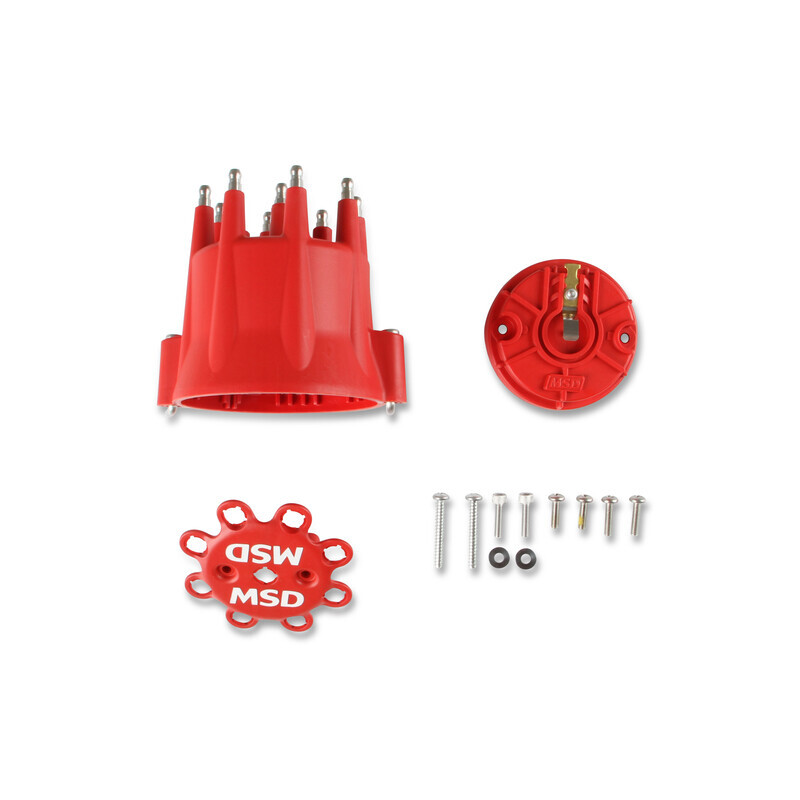 MSD Distributor Cap/Rotor Kit 84335; Replacement for MSD Billet, MSD Pro-Billet