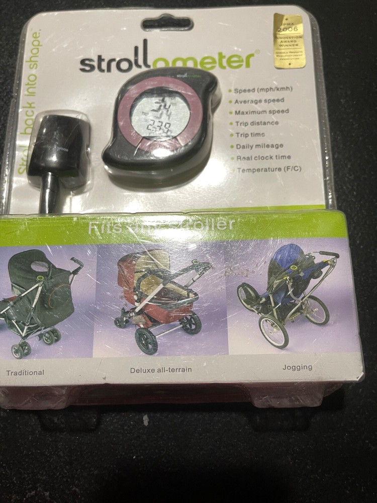 Strollometer Wireless Stroller Speedometer/Odometer