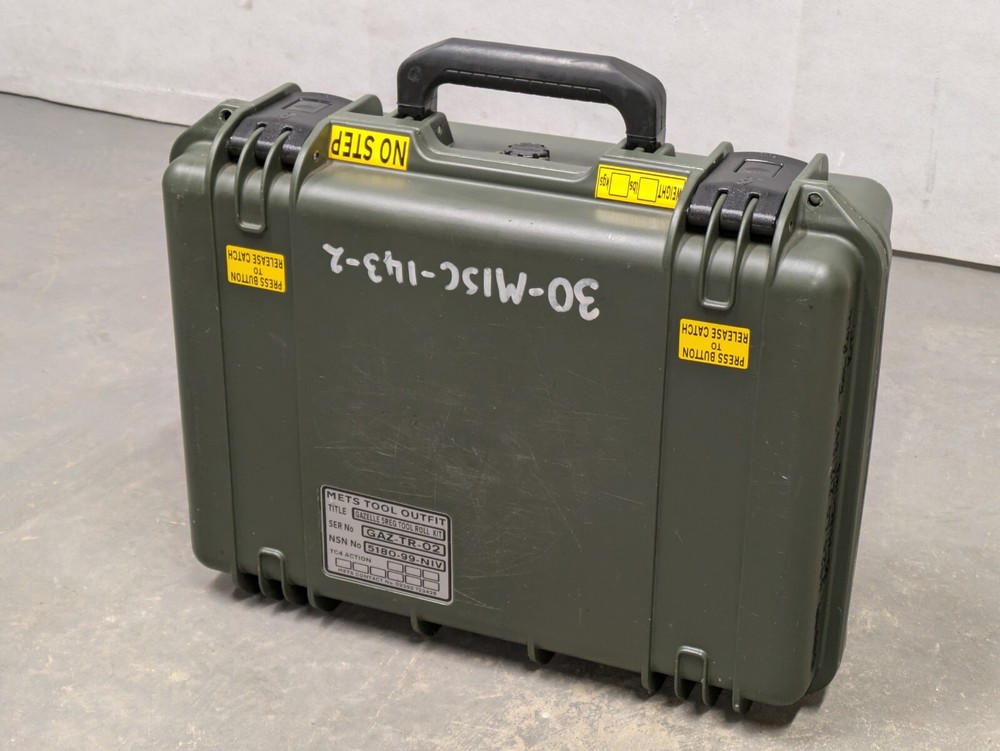 Royal Air Force Gazelle Helicopter Tool Box Lockable Protector Hardigg Peli Case