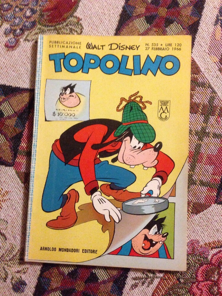 Mickey Mouse Booklet No. 535 1966 Excellent