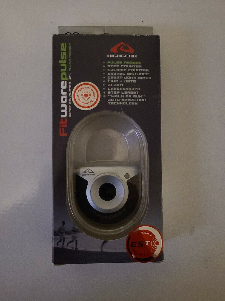 Fitwarepuls  Electronic Pedometer The Professional's Choice NWT