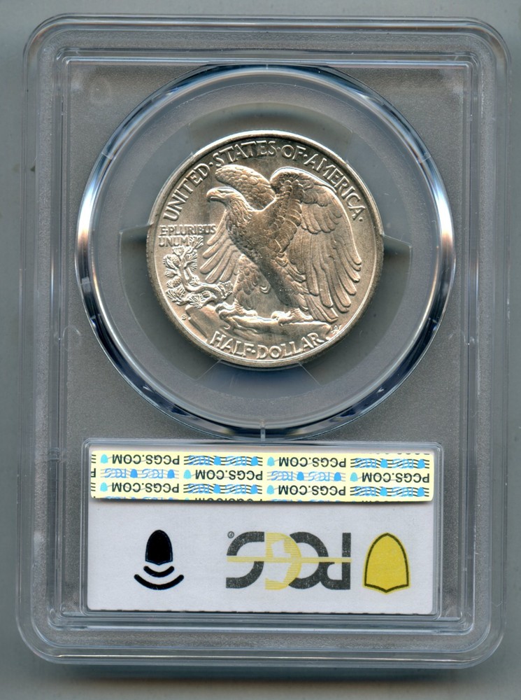 1941 S Liberty Walking Silver Half Dollar PCGS AU 55