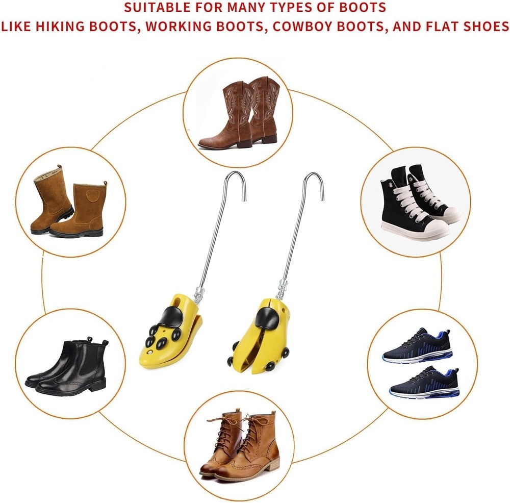 Essential Shoe Stretchers for Cowboy Boots & More - Versatile Comfort Solution