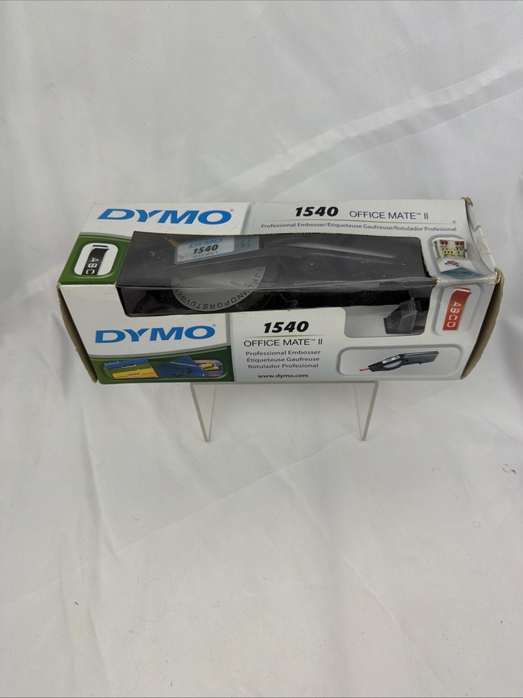 DYMO OFFICE MATE 1540 Labeling Machine EUC Damaged Box
