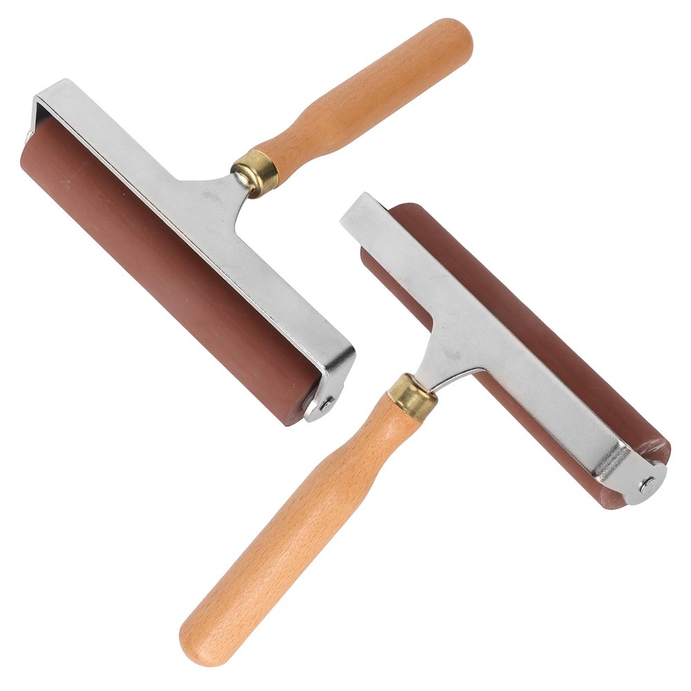 3 Pack Soft Rubber Brayer Rollers For Printmaking Scrapbooks