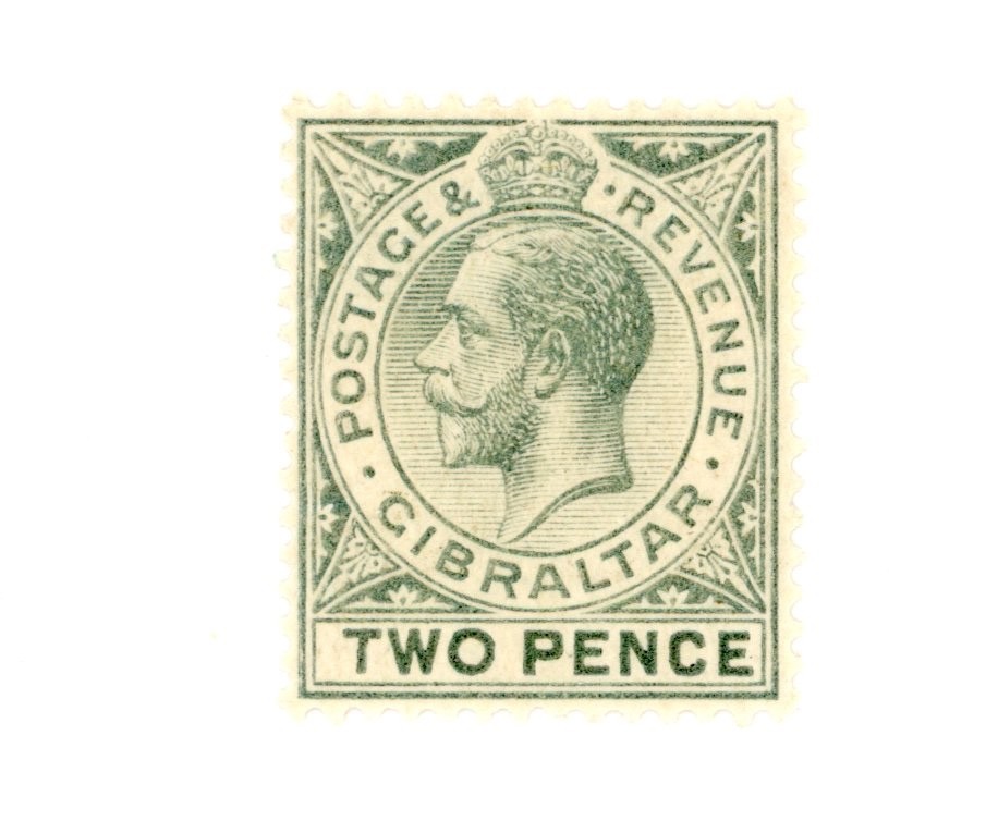 GIBRALTAR---Individual  Stamp Scott #68