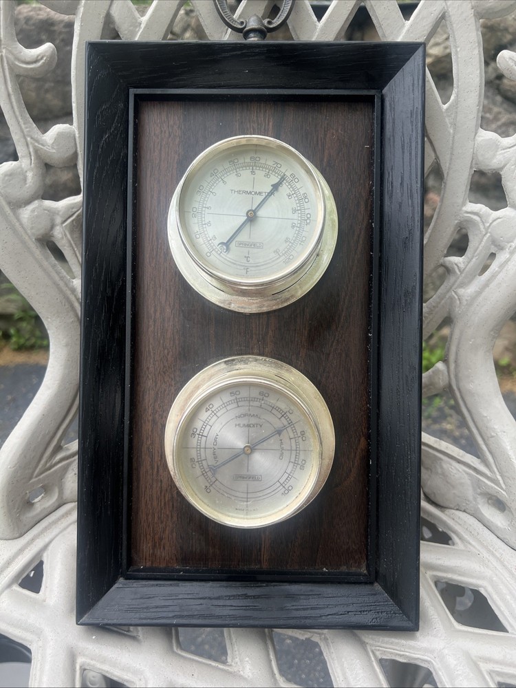 vintage springfield weather station