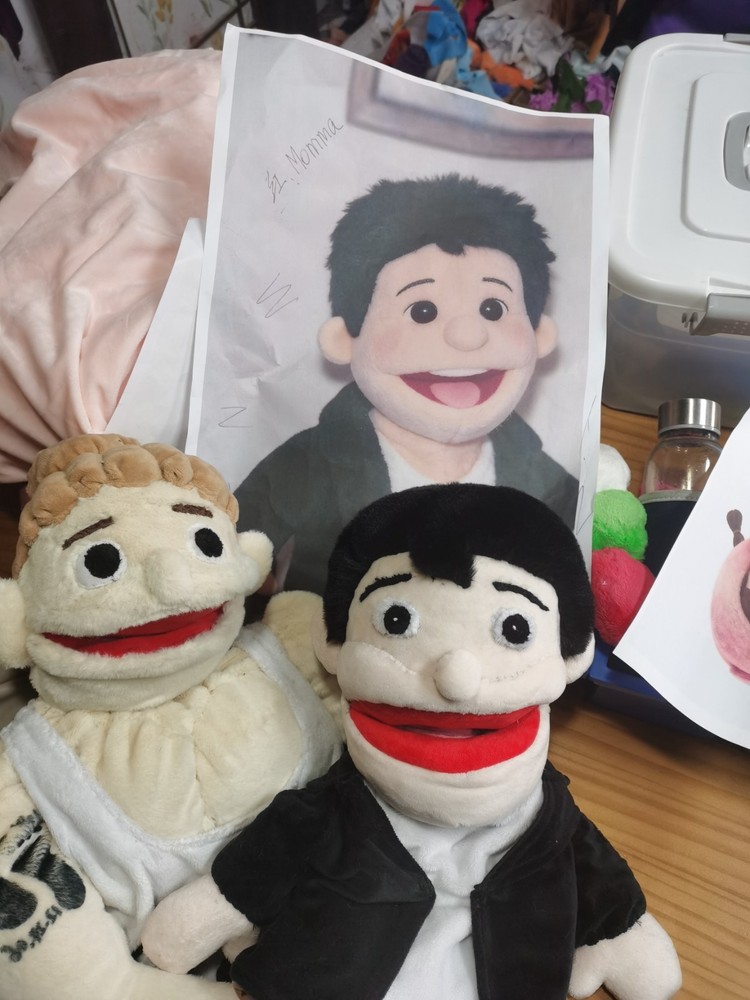 Custom Hand Puppet from Photo | Personalized Look-Alike Puppet(12In)