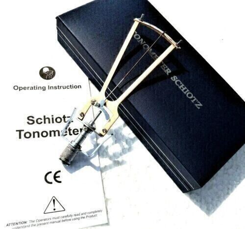 Schiotz Tonometer For Ophthalmology & Optometry In case