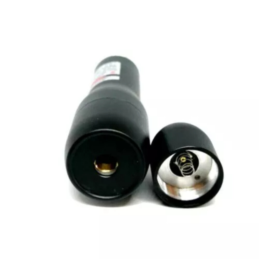 Waterproof Focusable Dot Blue Laser Pointer 450nm Visible Beam Flashlight Torch