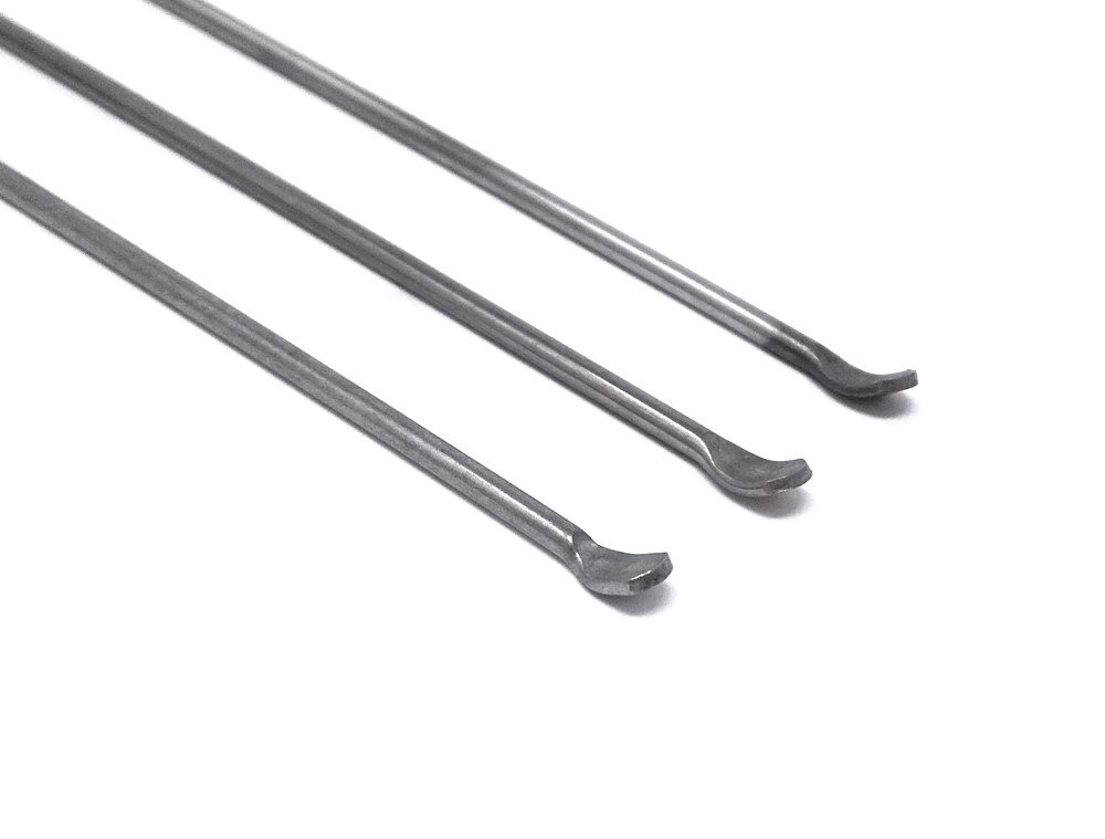 3pcs Stainless Steel Long Handle Micro Lab Scoop Reagent Sampling Spoon Lab S...