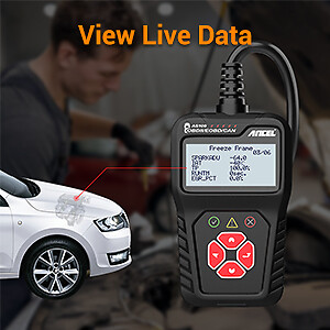 Car Diagnostic Tool Code Reader Automotive Engine Light Reset Tool Freeze Frame