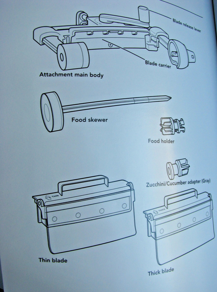 KitchenAid Vegetable Sheet Cutter Attachment KSMSCA New Open Box