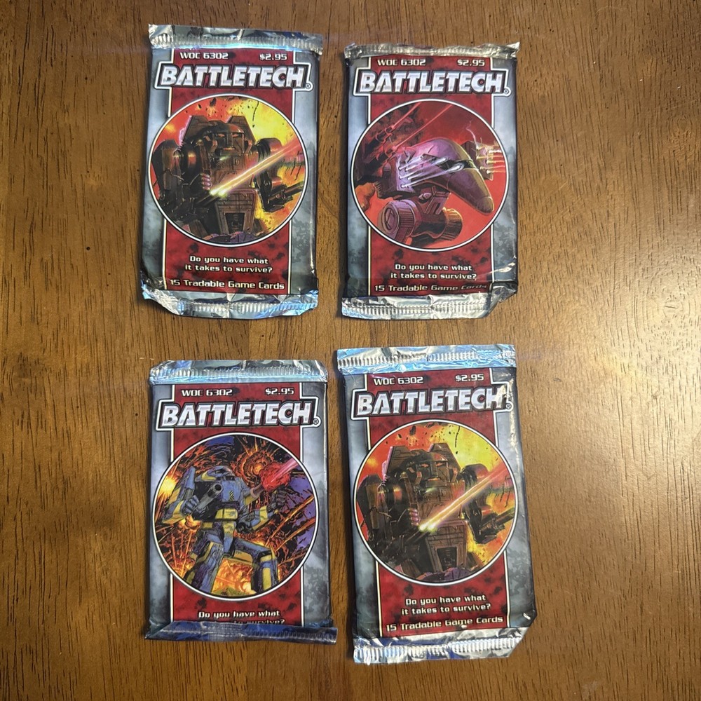 Battletech Universe pack of 4