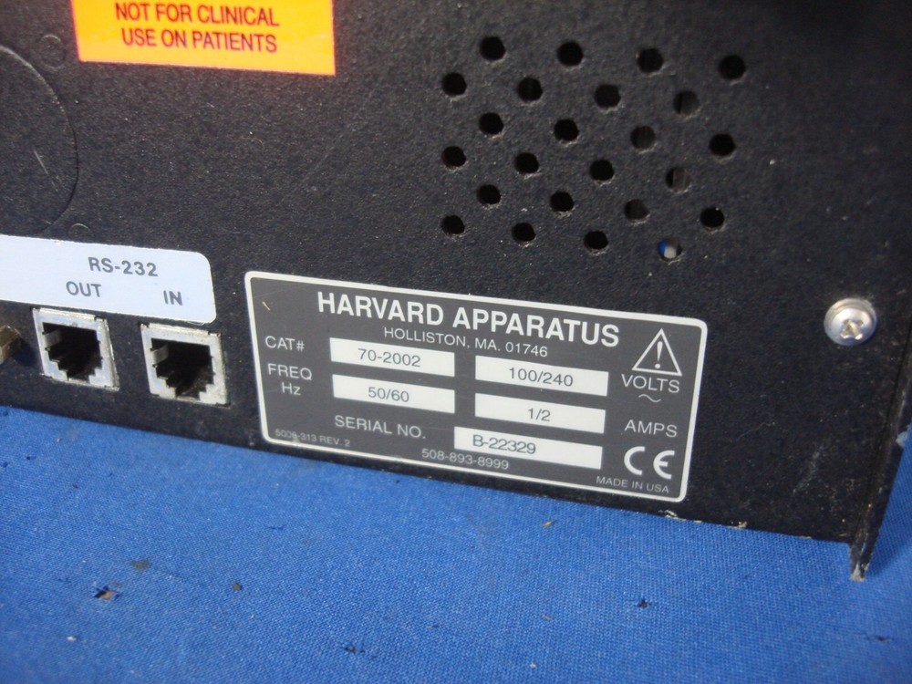 Harvard Apparatus PHD 2000 Multi Syringe Digital Programmable Pump 70-2002
