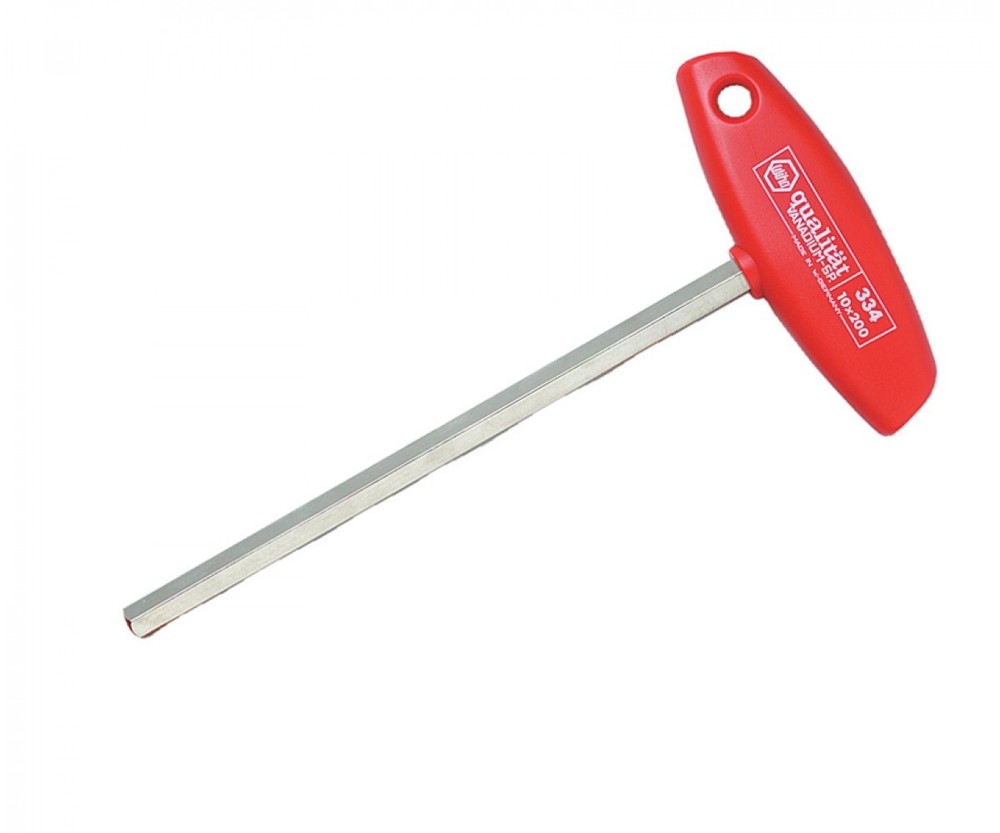Wiha 33414 T-Handle Hex Key, 6.0 x 100mm