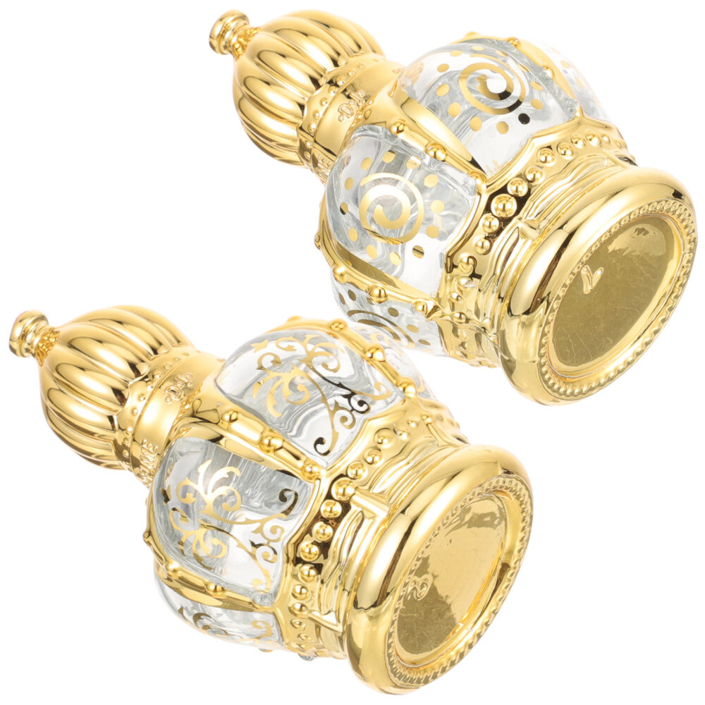 2PCS Essential Oil Bottling Roller Bottles Perfume Dispenser Middle Container