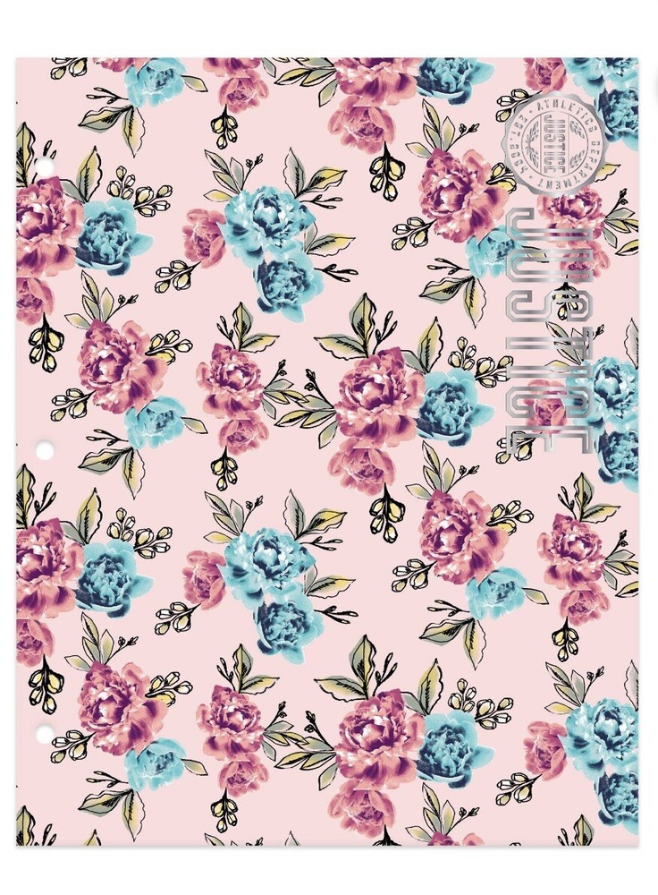 Justice Binder Bundle, 1" Binder, Notebook, Paper Pocket Folder