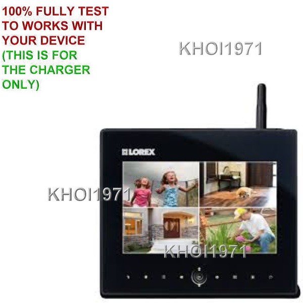 WALL AC power adapter for LOREX WL2730 WL2930 wireless security VIEWSCREEN