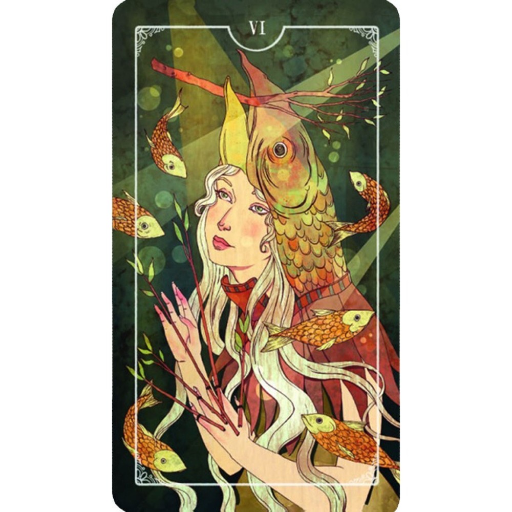 Ostara Tarot Deck NEW Boxed Set w/ 78 Silver-Edged Cards and Guidebook
