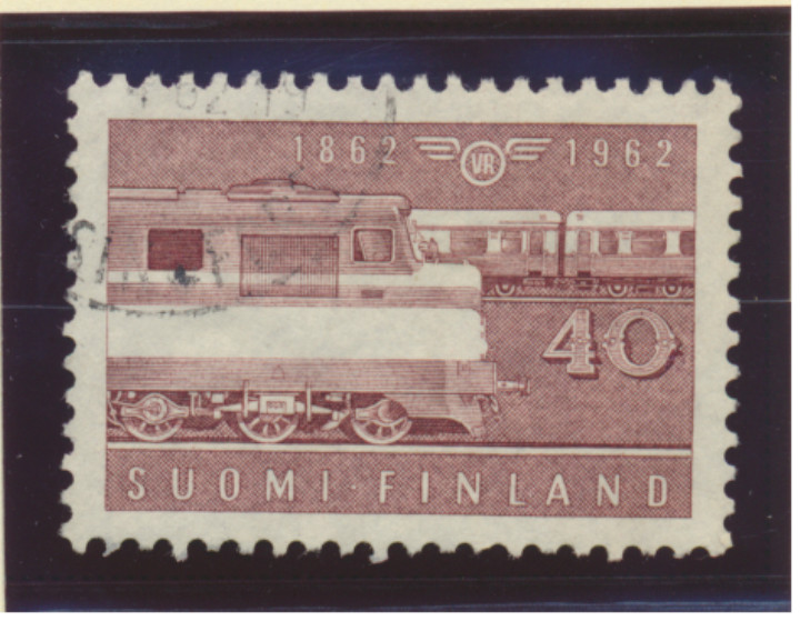 Finland Stamp Scott #390, Used