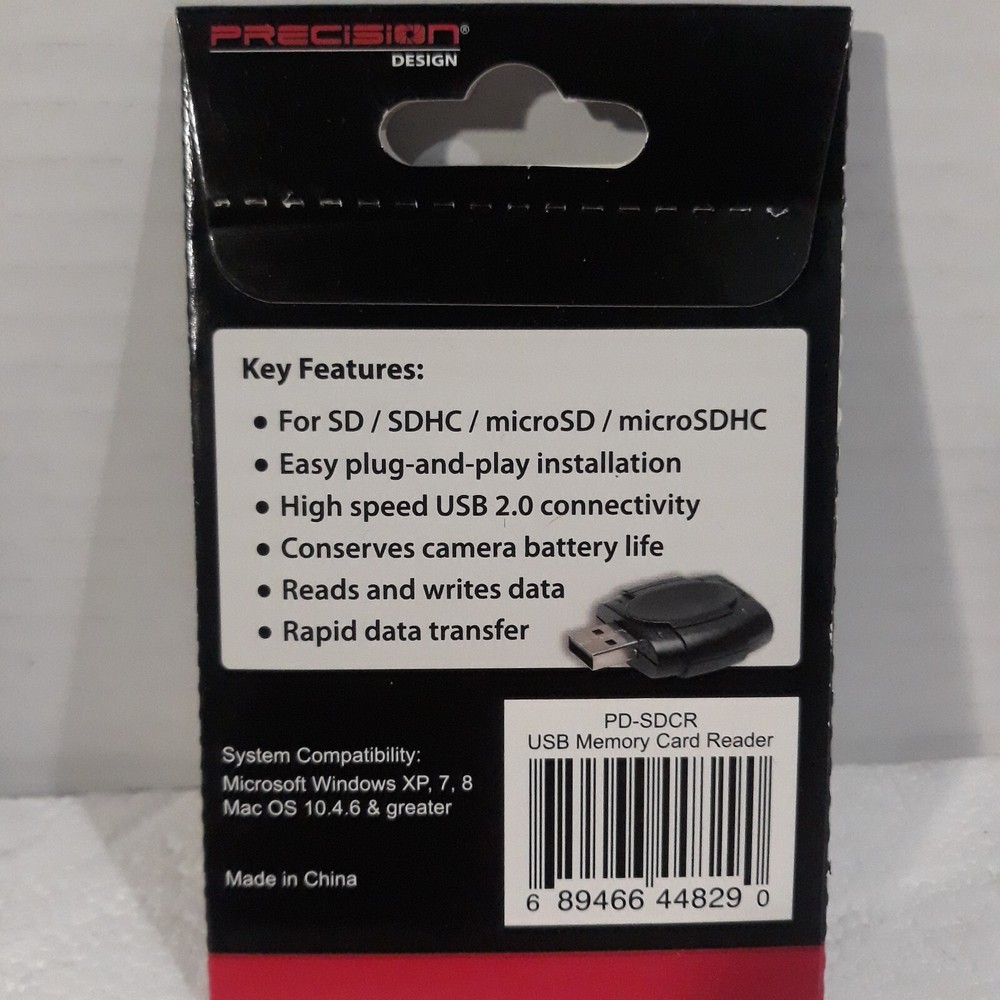 SD/SDHC/microSD USB Memory Card Reader