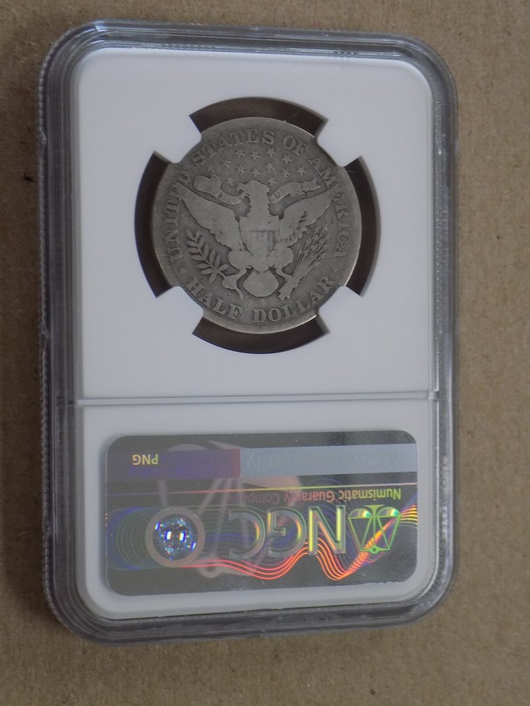 1901 S 50C Barber Half Dollar NGC AG3