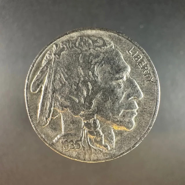 1935 Buffalo Nickel Strong Details